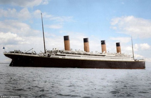 Фотографии «Титаника» заиграли новыми красками
