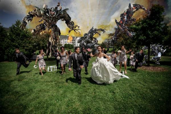 Самые крутые свадебные фото в новом тренде (7 фото)
