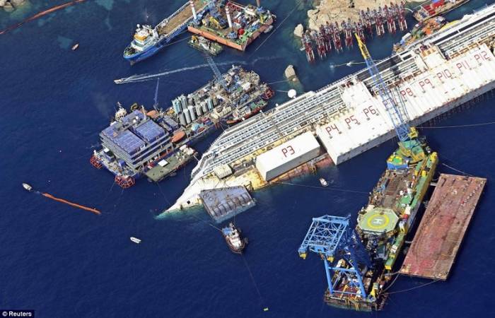 Costa Concordia — самая дорогая морская спасательная операция в истории
