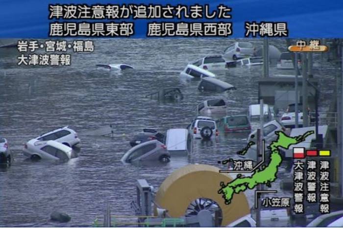 Из цунами в Японии вынырнуло что-то странное

