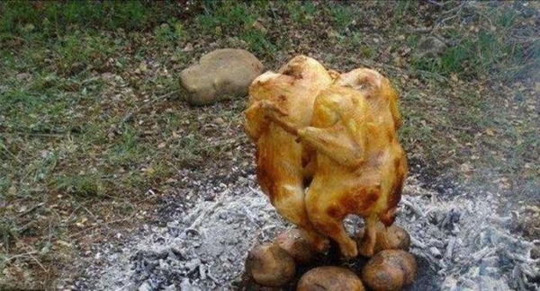 Как запечь курицу без духовки
