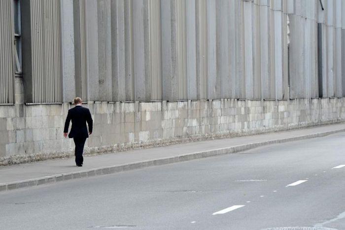 Фотожаба - Путин на прогулке
