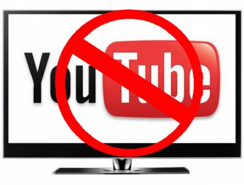 На територии России YouTube внесён в список запрещенных сайтов
