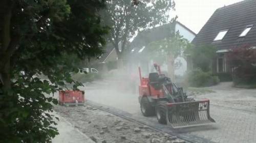 Как кладут дороги в Голландии (30 фото + видео)
