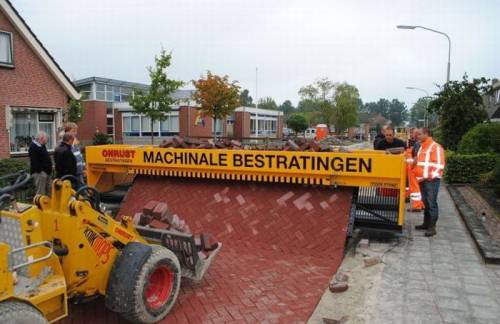 Как кладут дороги в Голландии (30 фото + видео)
