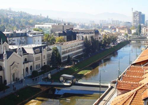 Мост-петля в Сараево
